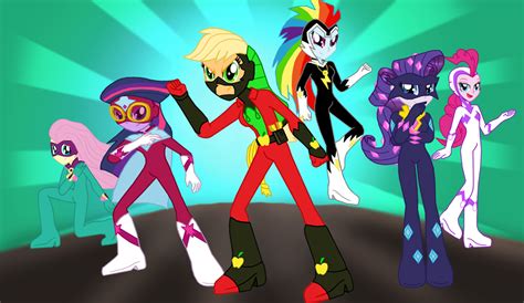 Power Pony Crossover Crisis - Power Ponies HQ! - Fimfiction