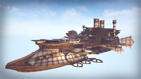 Minecraft Steampunk Airship