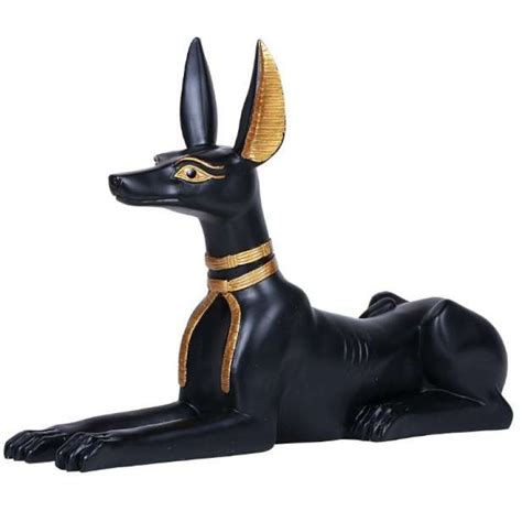 Anubis Egyptian Jackal God Dog Statue - 20 Inch Egyptian Statue