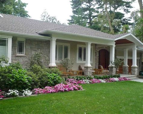 85 Farmhouse Front Porch Makeover Design Ideas - setyouroom.com | Front ...