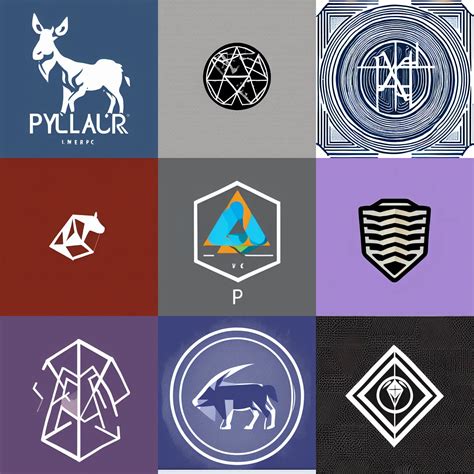 polymath logo, vector, minimalist | Stable Diffusion