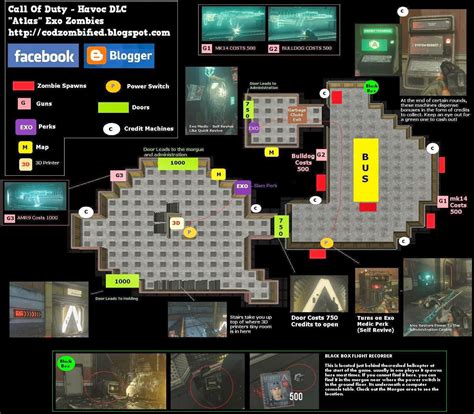 Call Of Duty Mw3 Zombies Schematics Locations