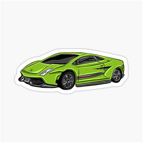 "lamborghini" Sticker for Sale by LunarSticker | Redbubble