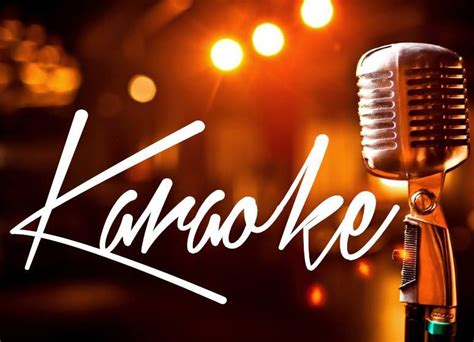 🎵🎶 Karaoke Night!! Come in and have some fun!! 🥃🍻 | Karaoke, Cool games ...