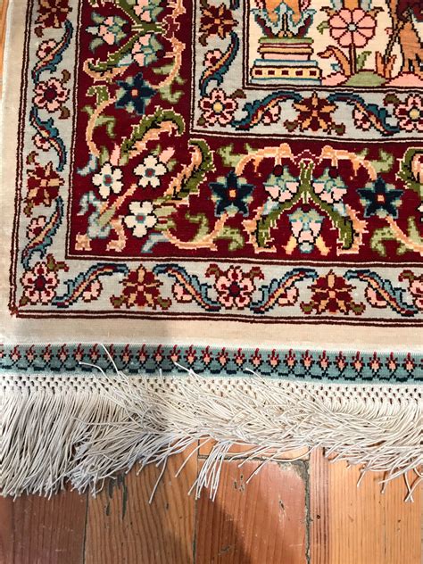 Handmade Turkish Silk Area Rug Size 2 x 3 ft Hereke Silk Rug | Etsy