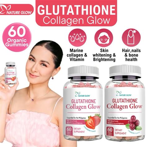 Nature Glow - Glutathione Collagen Glow (Strawberry and Cranberry ...