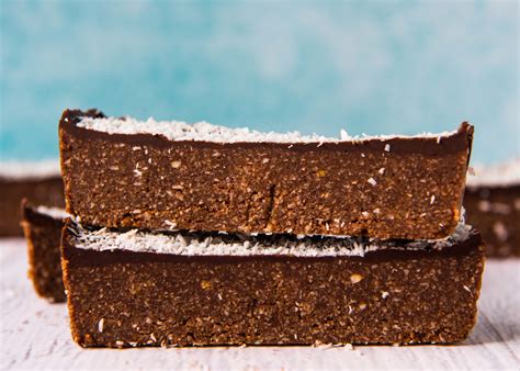 Healthy and Delicious Choc Coconut Slice - Wholefood Simply