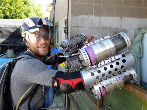 A UK entrepreneur takes flight by attaching miniature jet engines to ...