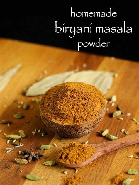 Homemade biryani masala powder recipe for flavorful meals