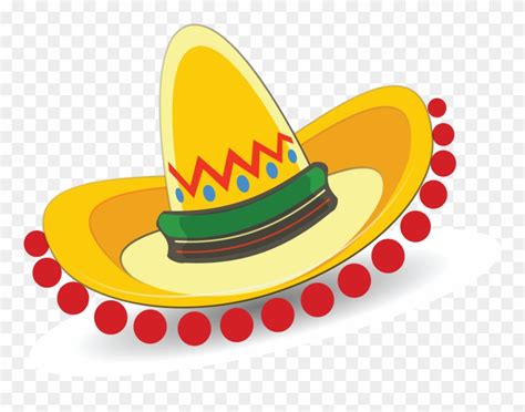 Download Mexican Hat Transparent Background Clipart (#2012289) - PinClipart