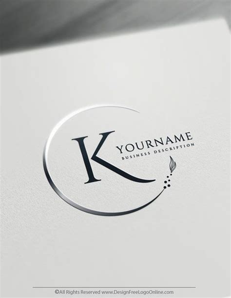 Online Free Letter Logo Maker - Minimalist Alphabet Logo Design ...