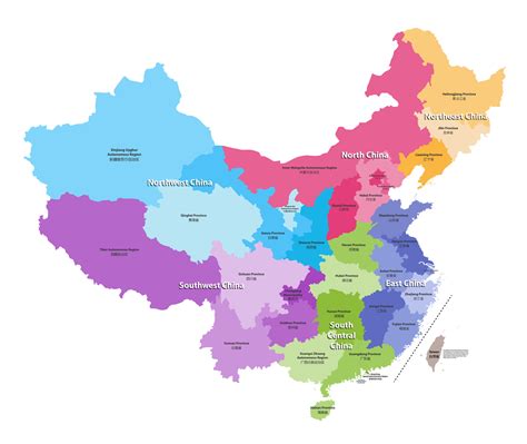 China Political Map | Mappr