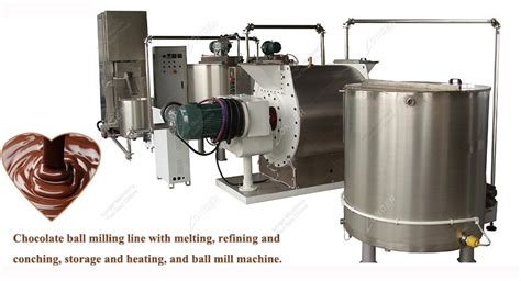 200-250 KG Vertical Chocolate Ball Mill Refiner Machine for Sale