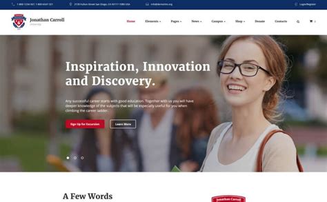 37 Best Education HTML Website Templates 2019