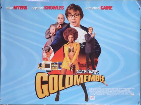 Austin Powers Goldmember Original Movie Poster UK quad 40"x30" - Simon ...