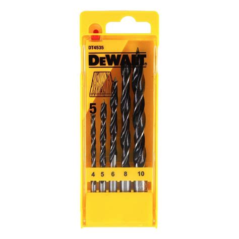 Dewalt Brad Point Drill Bit Set | 5 Piece | BuysBest UK