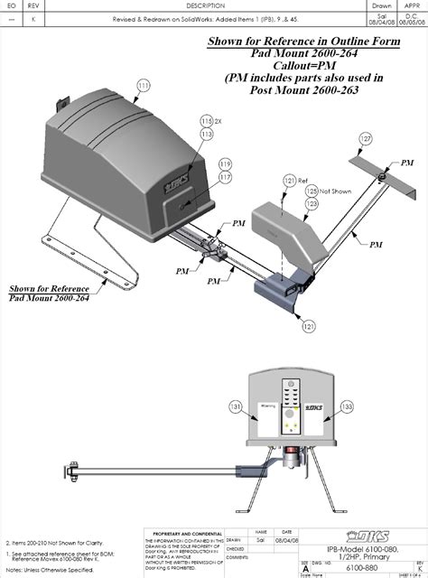 Doorking Parts-DKS Replacement Parts for Doorking Swing Gate Operators