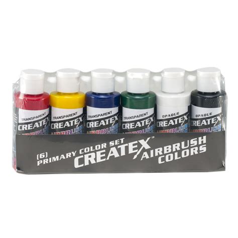 Createx Wicked Color Set, 6-Colors, Primary Colors - Walmart.com ...