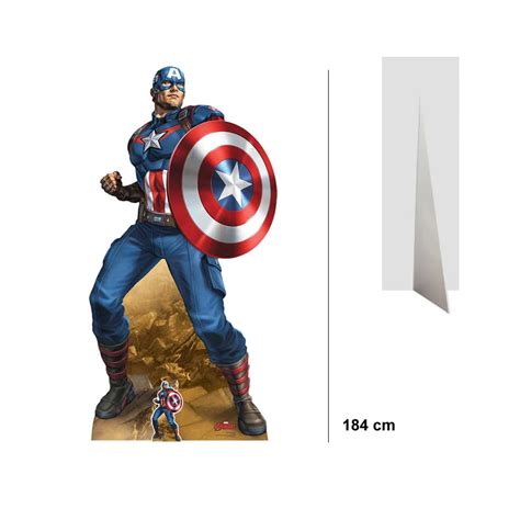 Silhouette Captain America taille réelle, Endgame