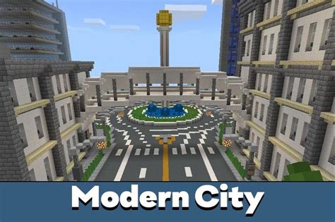 Download Modern City Map for Minecraft PE - Modern City Map for MCPE