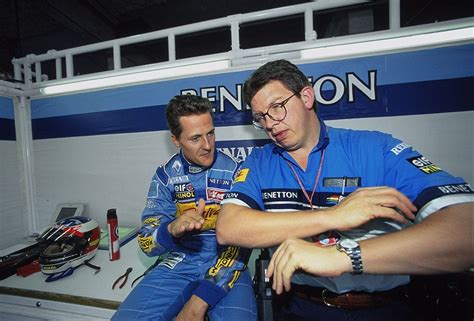 Michael Schumacher & Ross Brawn | Michael schumacher, Nelson piquet ...