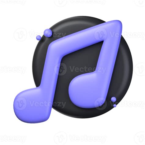 music player 3d icon illustration object. user interface 3d rendering ...