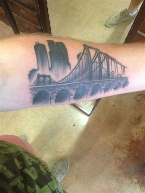 My Minneapolis tattoo. By Craig Moore at Leviticus. #skyline #stonearch ...