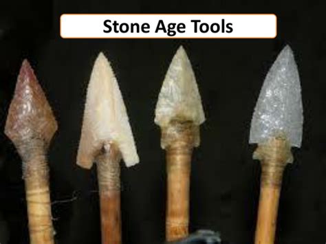 Stone Age Tools and Weapons | Teaching Resources