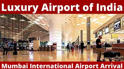 Mumbai International Airport Terminal 2 Arrival Video | Mumbai ...