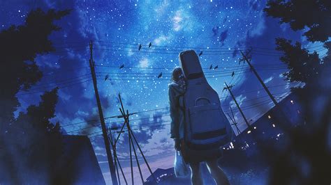 16+ Anime Sky Stars Wallpaper - Anime Wallpaper