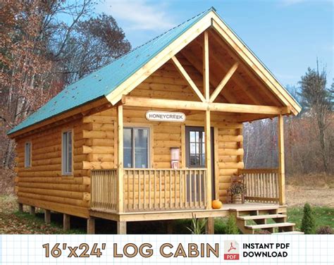 16 X 24 Cabin Layout