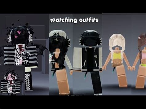 Roblox Matching outfits ideas compilation! (all genders)(indie,R6 ...