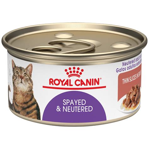 Royal Canin Feline Health Nutrition Spayed/Neutered Thin Slices In ...