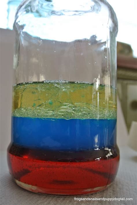 Liquid Density Science Experiment - FSPDT