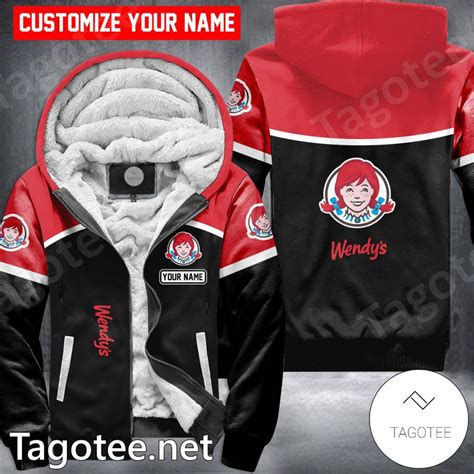 Wendy's Custom Uniform Fleece Hoodie - MiuShop - Tagotee