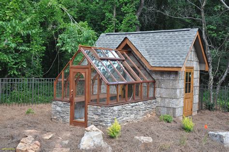 Image result for shed with attached greenhouse | Backyard greenhouse ...