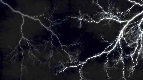 Black Lightning Background