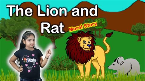 The Lion and Rat Moral Story - YouTube