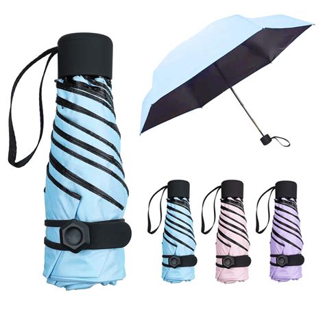 Folding Umbrella NASUM Travel Umbrella Lightweight Mini Umbrella ...