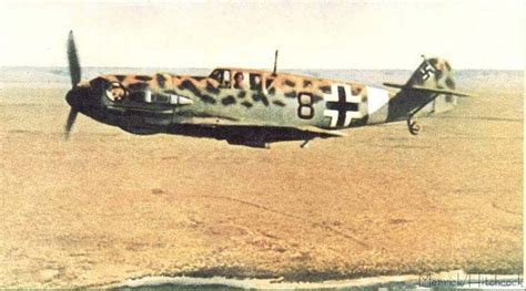 Bf 109 leopard camo of ace Werner Schroer | Wwii airplane ...