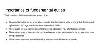 Fundamental duties part 3 | PPT