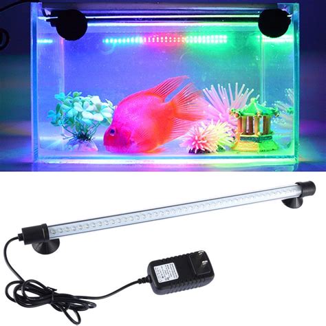 2021 High Quality Aquarium Fish Tank LED Decor Light Waterproof 18/28 ...