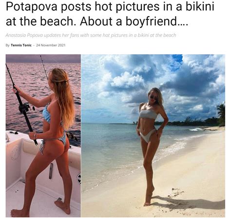 Anastasia Potapova posts hot picture at the beach on Instagram - Tennis ...