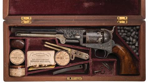 Factory Engraved Colt Model 1851 Navy Revolver - Revivaler