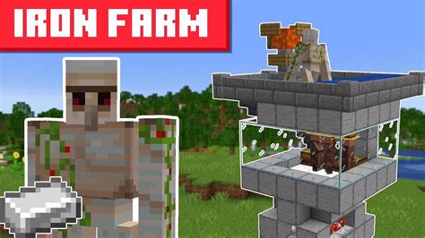 I made a EPIC iron Farm in Minecraft | Iron Farm | My Minecraft World ...