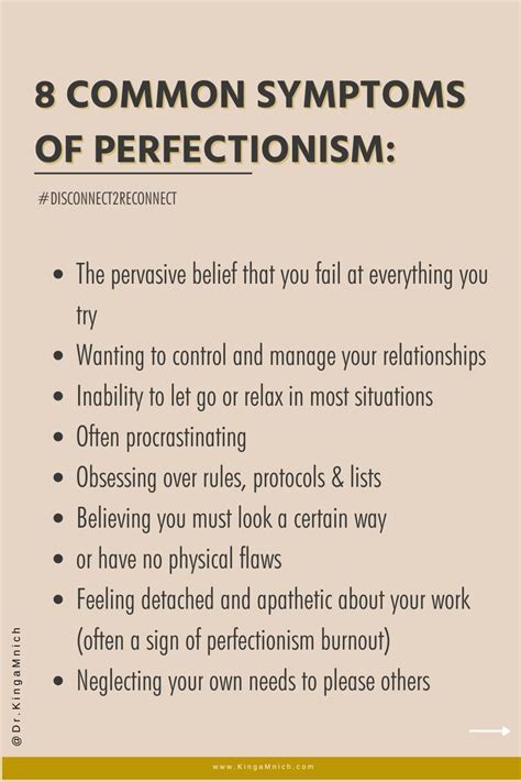 Common symptoms of perfectionism in 2022 | Perfectionism, New things to ...