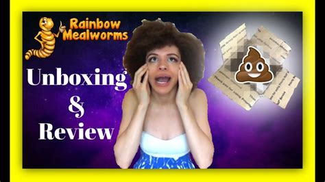 Unboxing & Review (Rainbow Mealworms) - YouTube