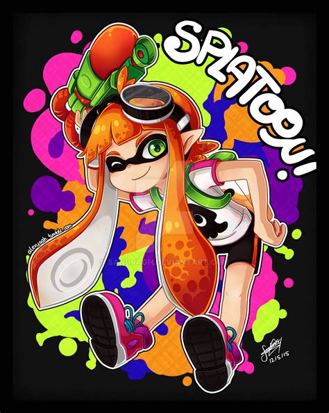 Splatoon - Inkling girl by SandraGH on DeviantArt