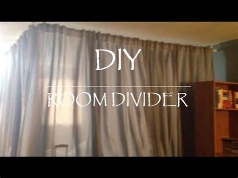 Curtain Room Divider Diy