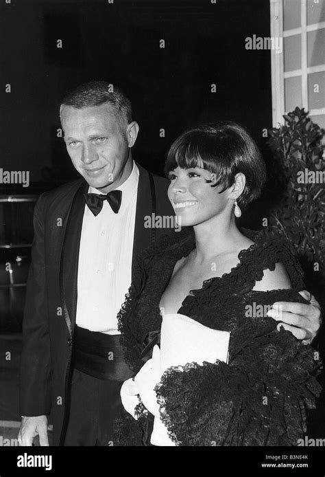 Steve McQueen Actor with his wife Stock Photo - Alamy